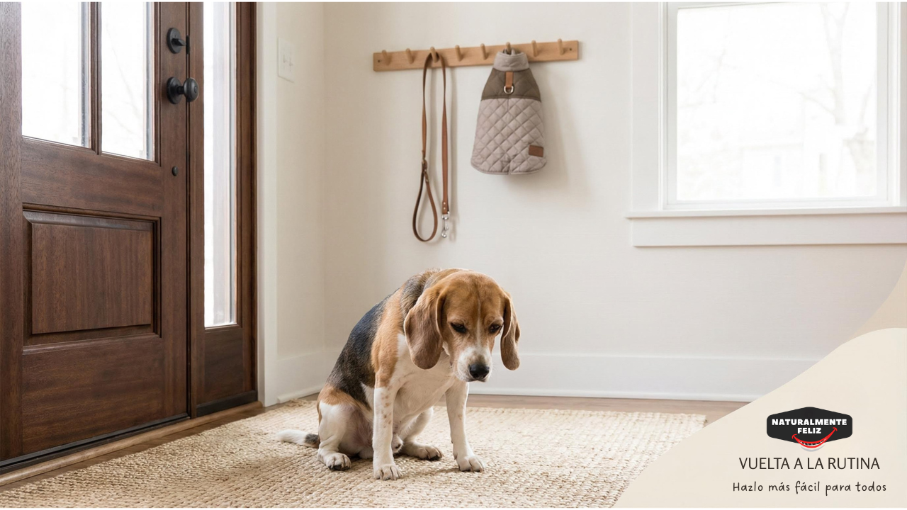 Vuelta a la rutina tras Navidad: cómo prevenir la ansiedad por separación en perros y gatos
