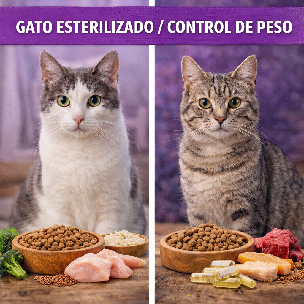 🐱 Gato esterilizado / Control de peso
