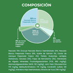 Pienso Natural para gato Pescado Blanco con caviar de arenque Composición