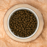 Pienso natural grain free perro mediano pequeño Ternera Angus con zanahoria, judías verdes, coliflor tomate y calabacín Naturalmente Feliz tamaño croqueta