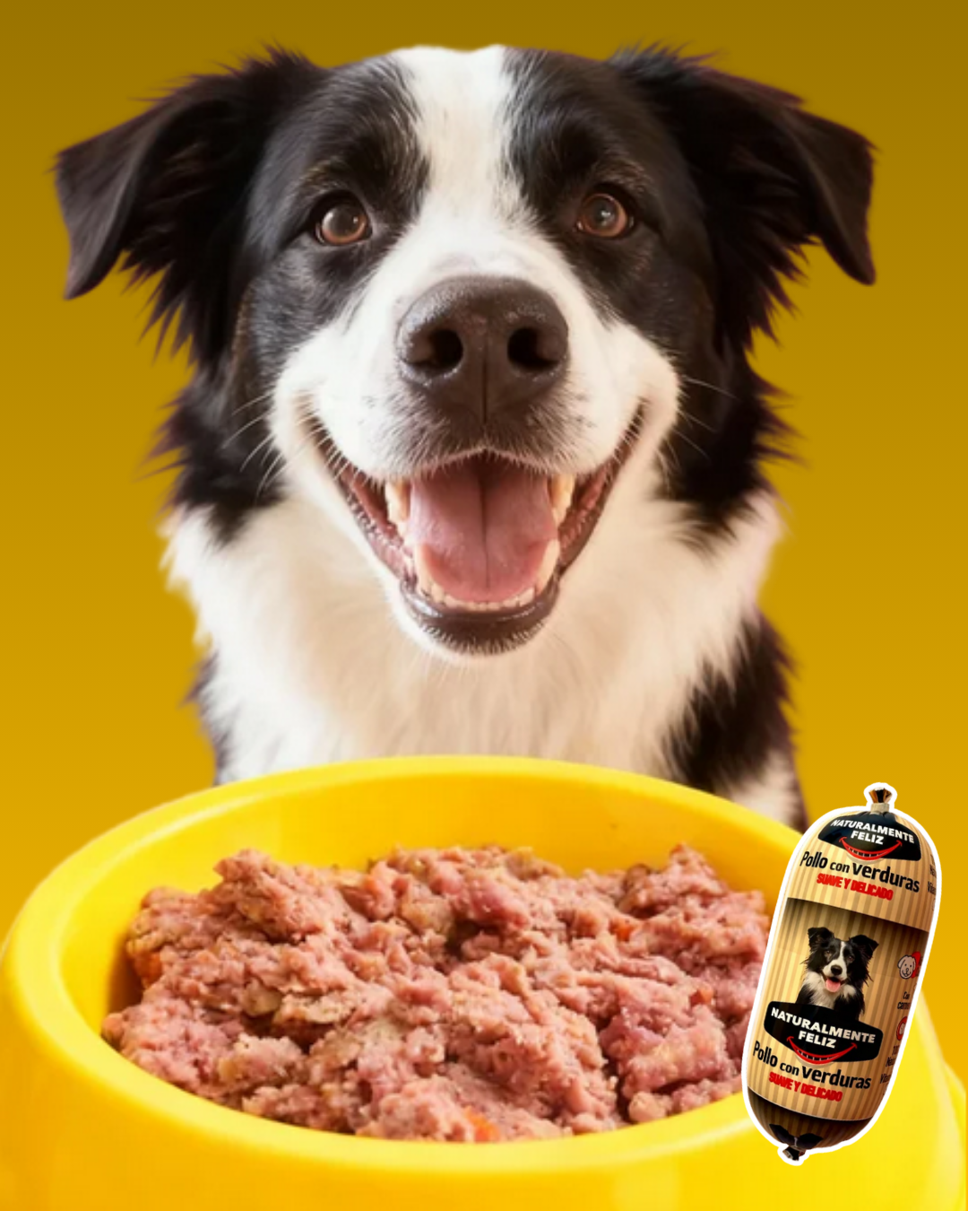 Menú de Pollo fresco con verduras