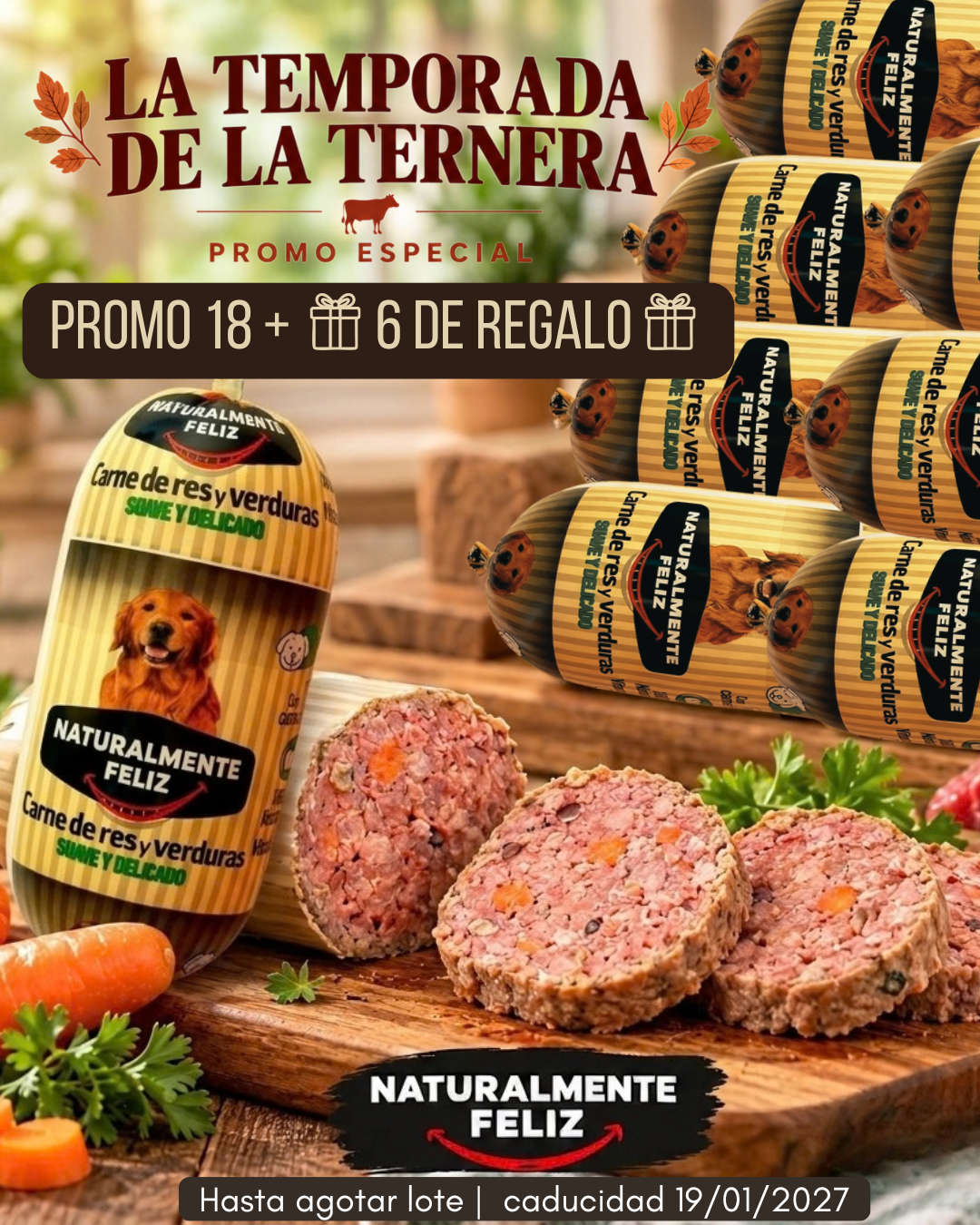 Super Promoción 18 + 6 Salchichas de ternera